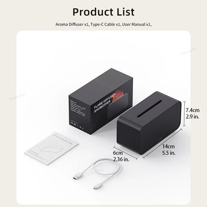 Flame Mist Diffuser – Small in Size, Big on Serenity